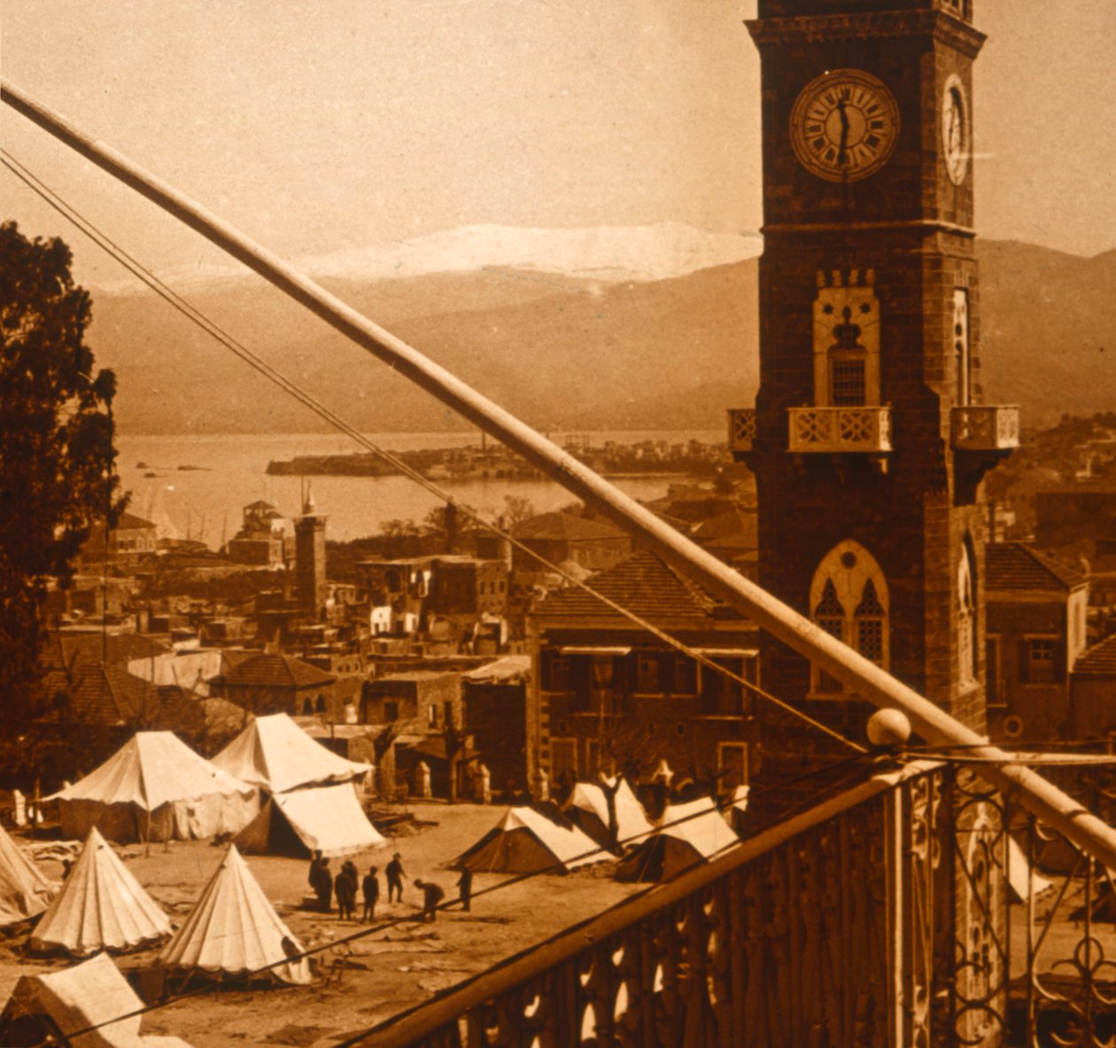 Obóz aliantów, Saloniki, Grecja, c1914-c1918 autorstwa Unbekannt