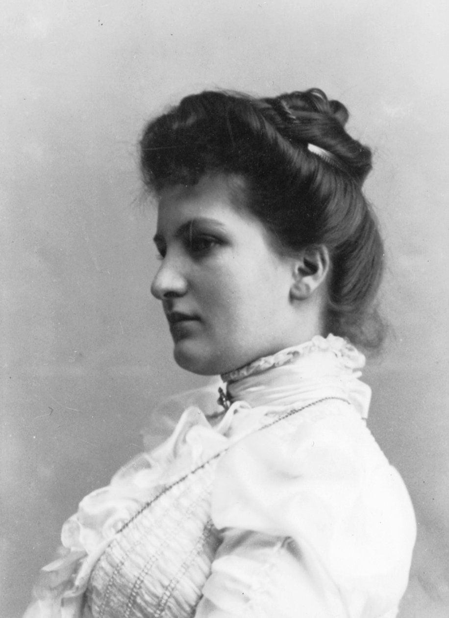 Alma Schindler, austriacka bywalczyni i kompozytorka, ok. 1900 autorstwa Unbekannt