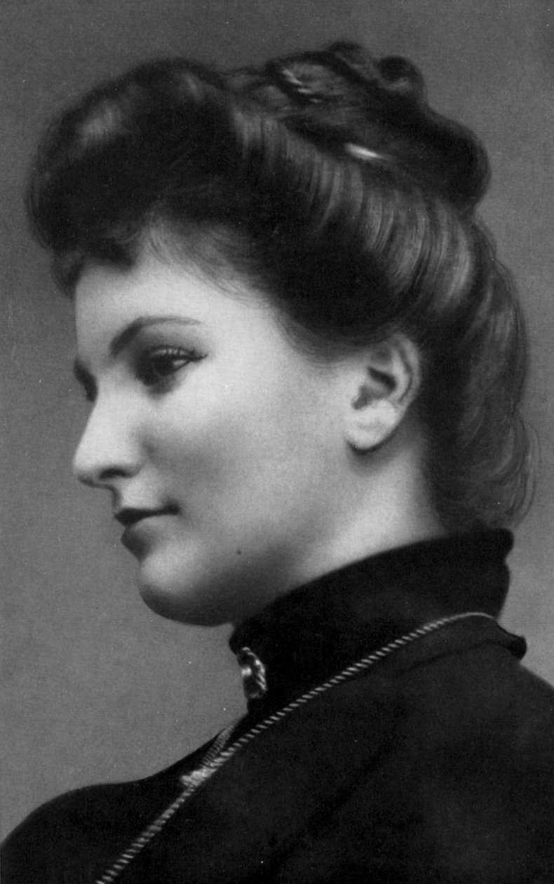Alma Schindler, austriacka bywalczyni i kompozytorka, ok. 1900 autorstwa Unbekannt
