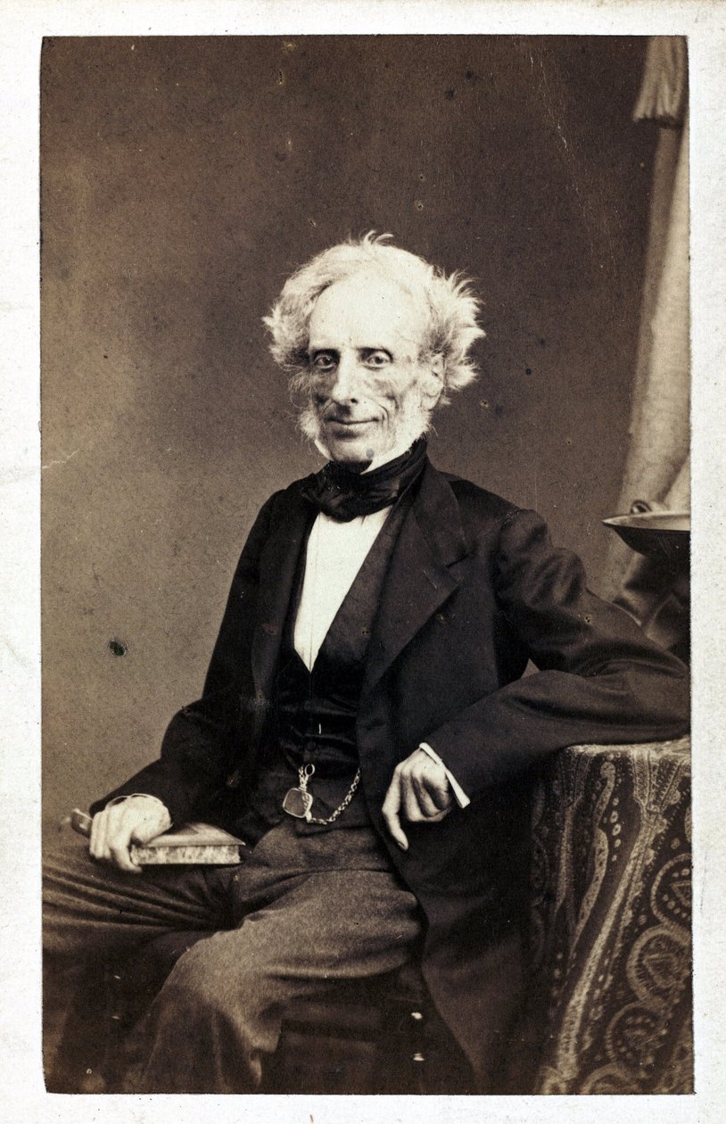 Alphonse de Brebisson, francuski botanik, ok. 1863 autorstwa Unbekannt