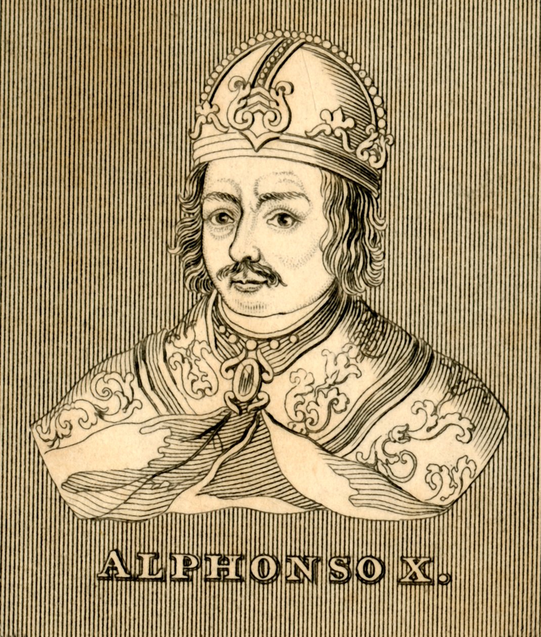 Alfonsa X, 1221-1284, 1830. autorstwa Unbekannt