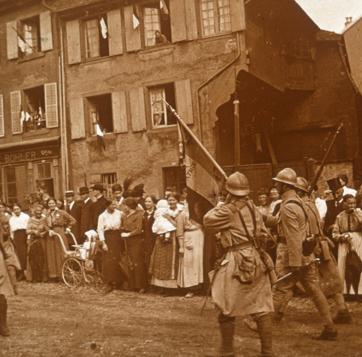 Zdobycie Alzacji, c1914-c1918 autorstwa Unbekannt