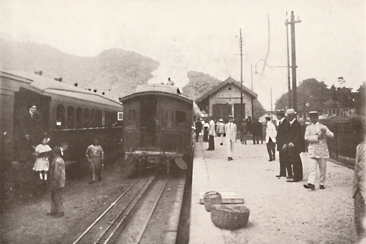 Alto da Serra: Petropolis - kolej Leopoldina, 1914 autorstwa Unbekannt