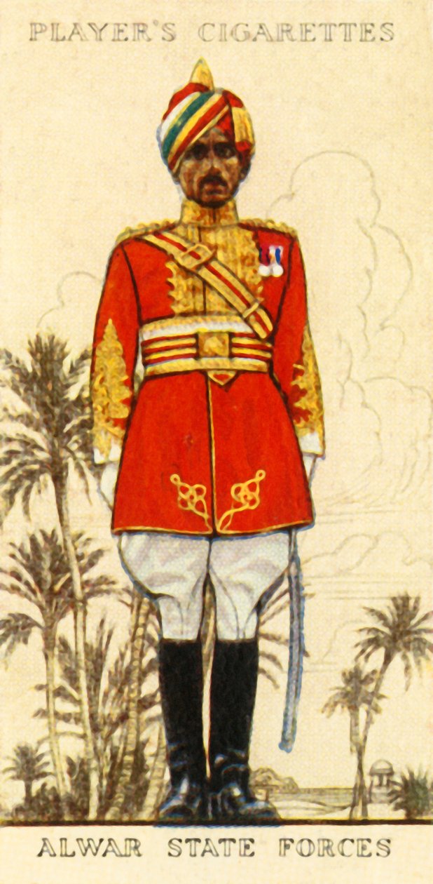 Siły Państwowe Alwar, 1936. autorstwa Unbekannt