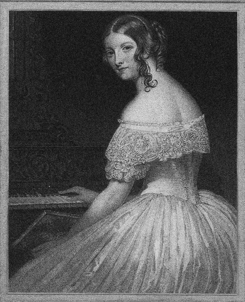 Amalie von Krudener, lata 30. XIX wieku autorstwa Unbekannt