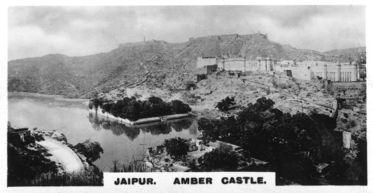 Bursztynowy Fort, Jaipur, Indie, ok. 1925 r. autorstwa Unbekannt