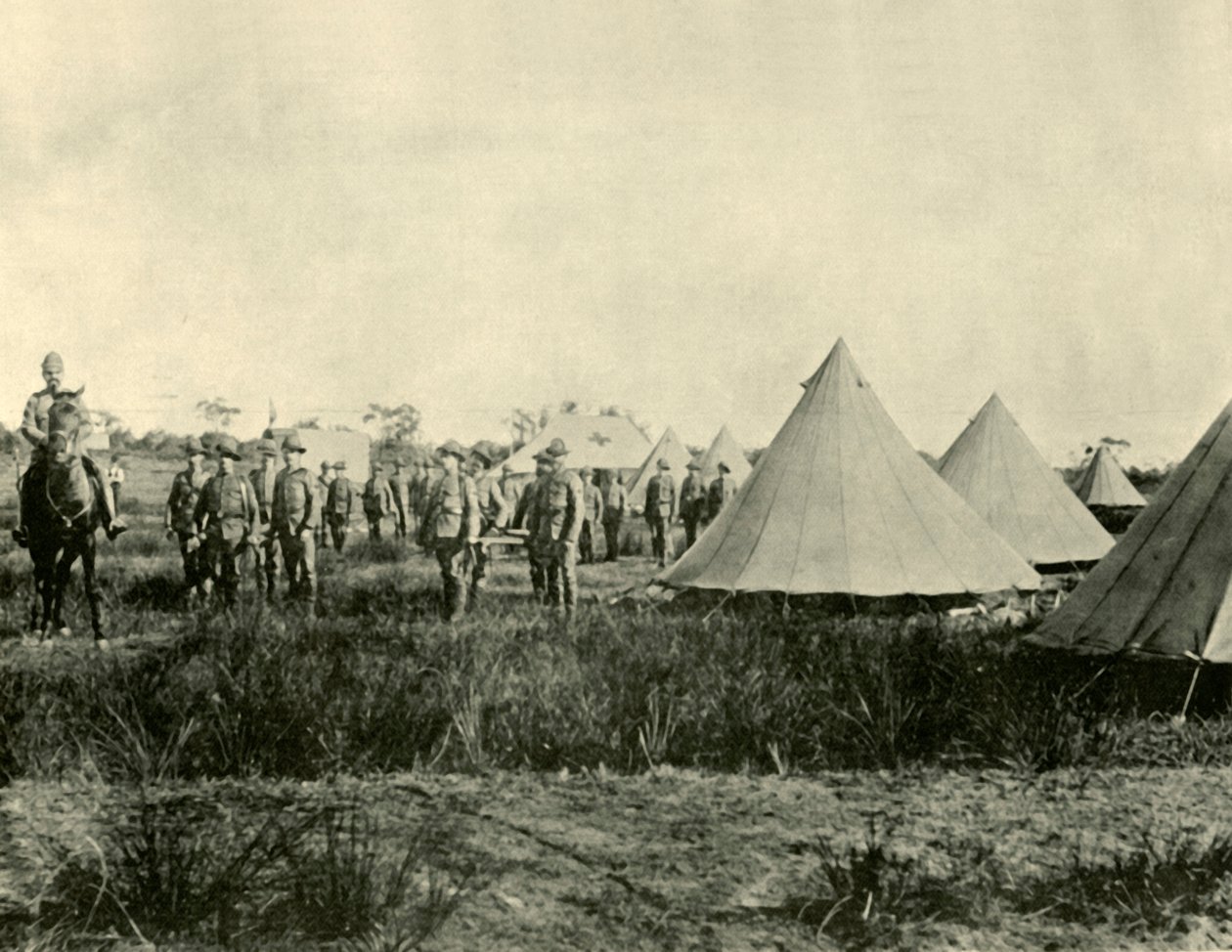 Korpus pogotowia ratunkowego, Langwarrin, Victoria, 1901. autorstwa Unbekannt