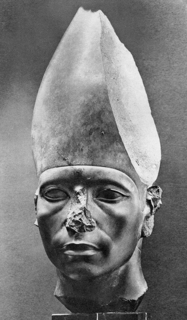 Amenemhat III 1854 pne-1808 pne, starożytny egipski faraon, c1820 pne 1936 autorstwa Unbekannt