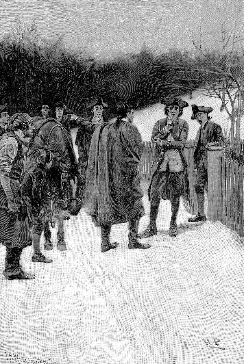 Amerykańska wojna o niepodległość, 1775 autorstwa Unbekannt