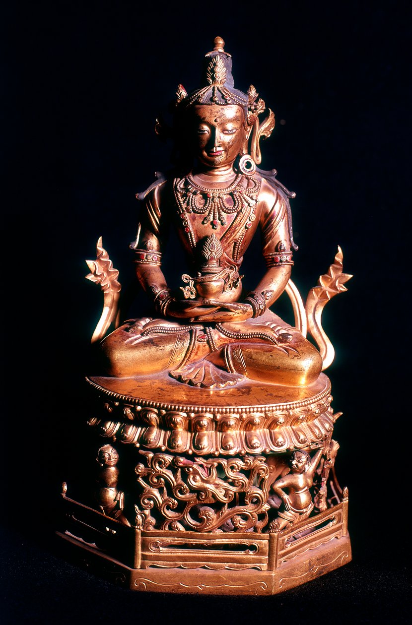 Budda Amitabha, XVIII wiek autorstwa Unbekannt