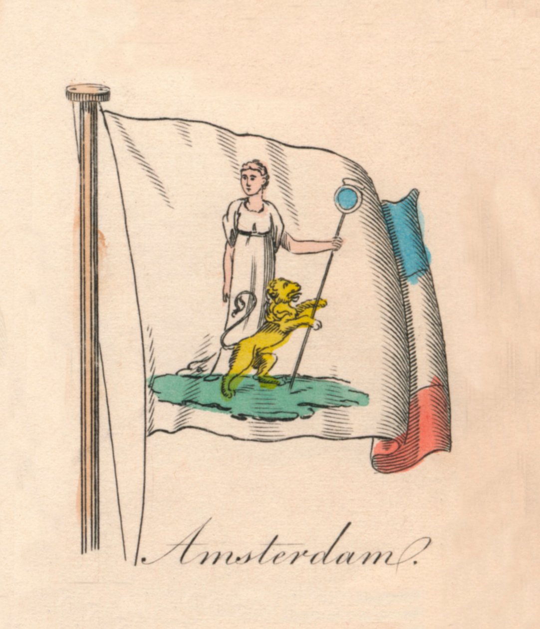 Amsterdam, 1838 autorstwa Unbekannt