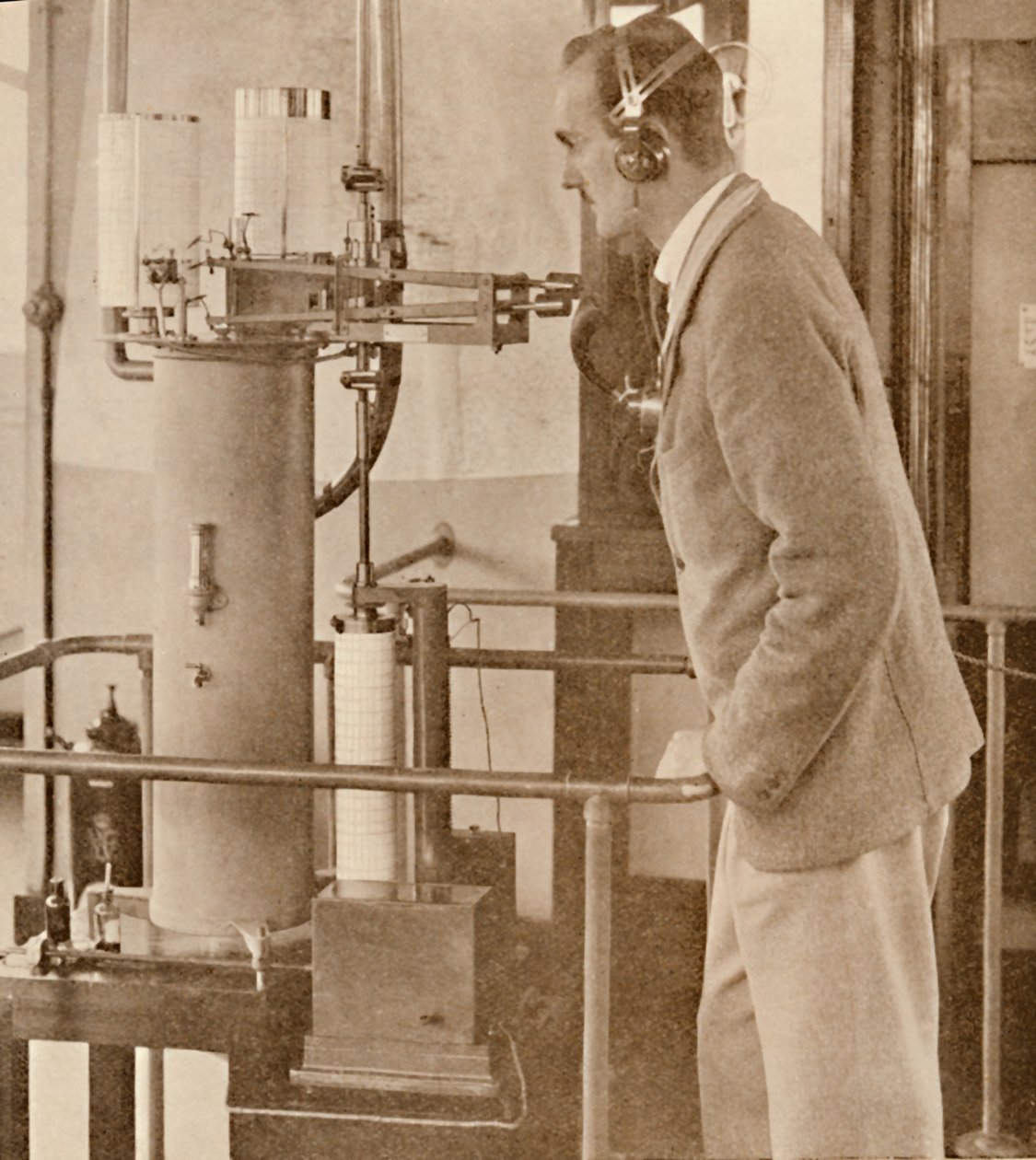 Centrum meteorologiczne dla sterowców, 1927 autorstwa Unbekannt