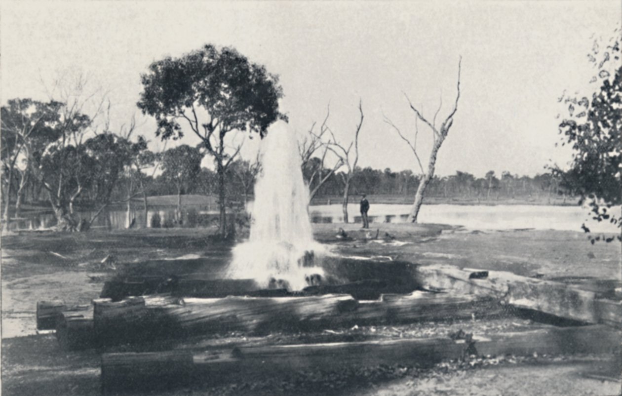 Studnia artezyjska, 1923. autorstwa Unbekannt