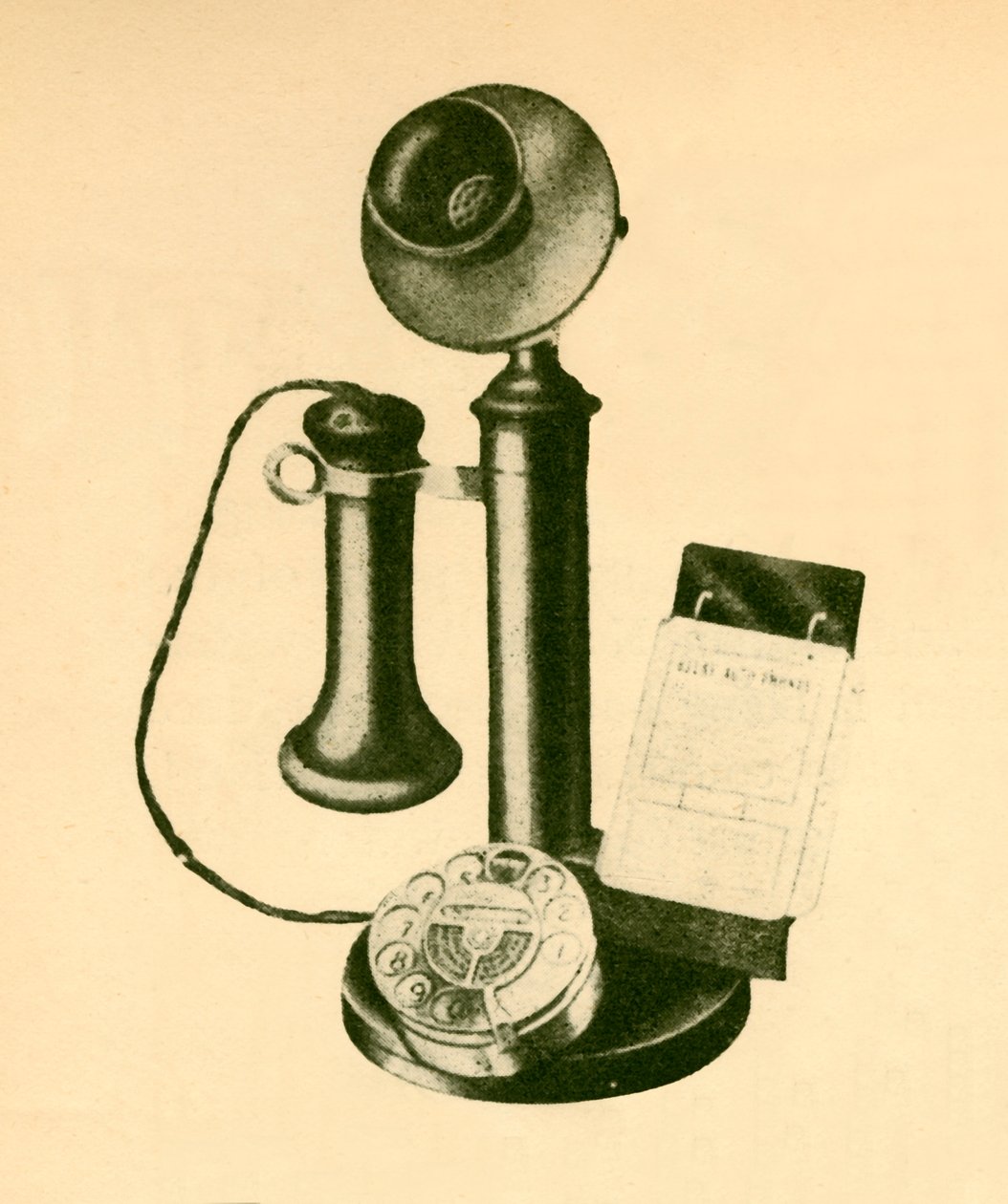 Automatyczny odbiornik telefoniczny, c1930. autorstwa Unbekannt