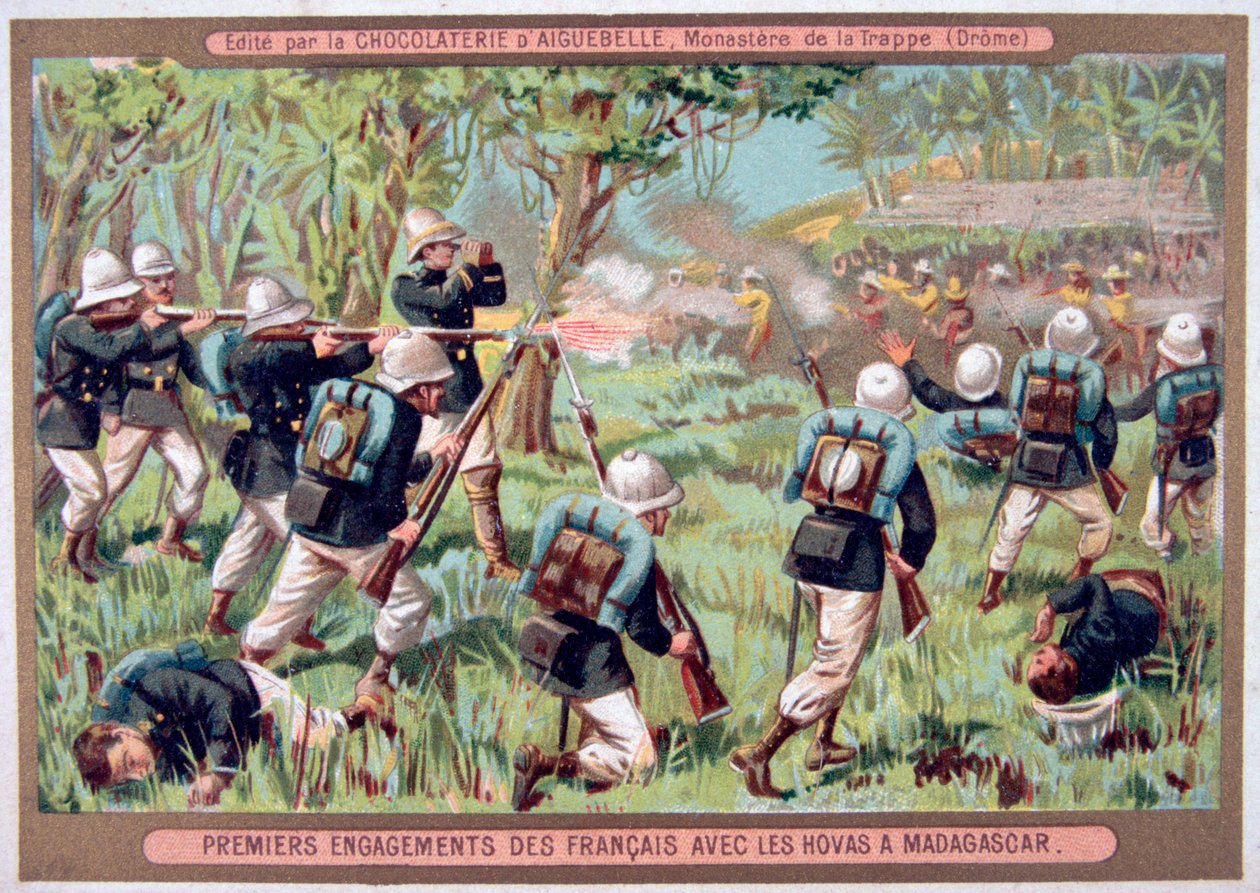 Zaangażowanie przeciwko Hovam z Madagaskaru, 1883-1896 autorstwa Unbekannt