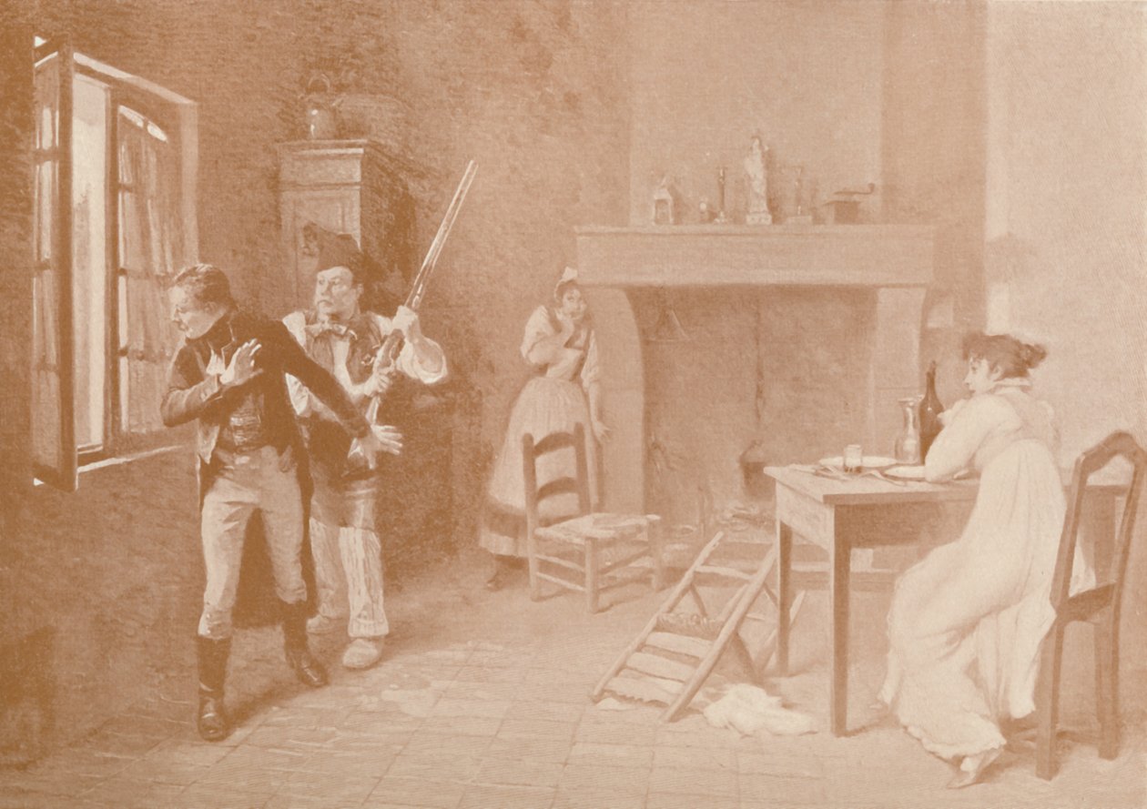Epizod Białego Terroru, 1815, 1896 autorstwa Unbekannt