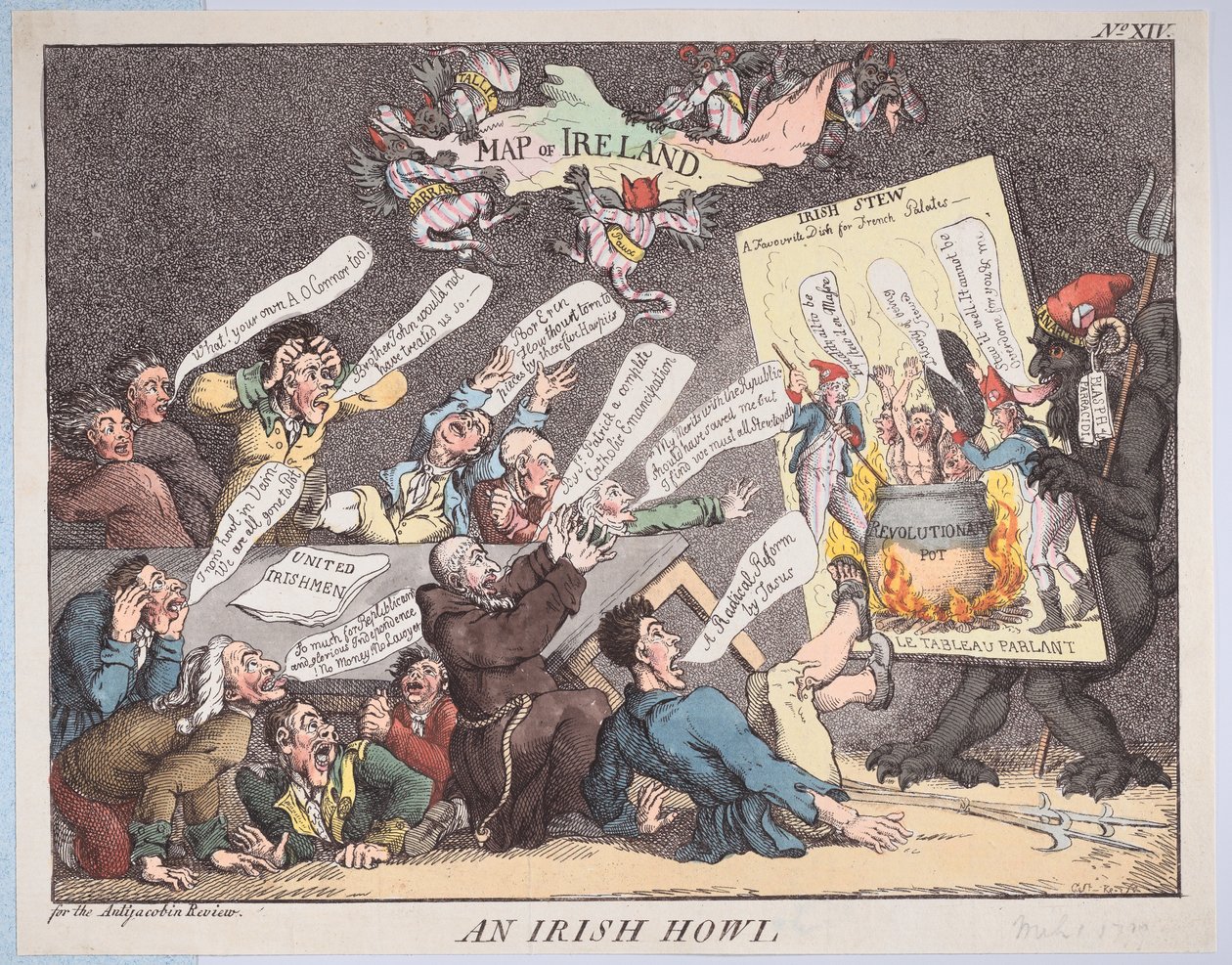 An Irish Howl, 1 marca 1799., 1 marca 1799. autorstwa Unbekannt