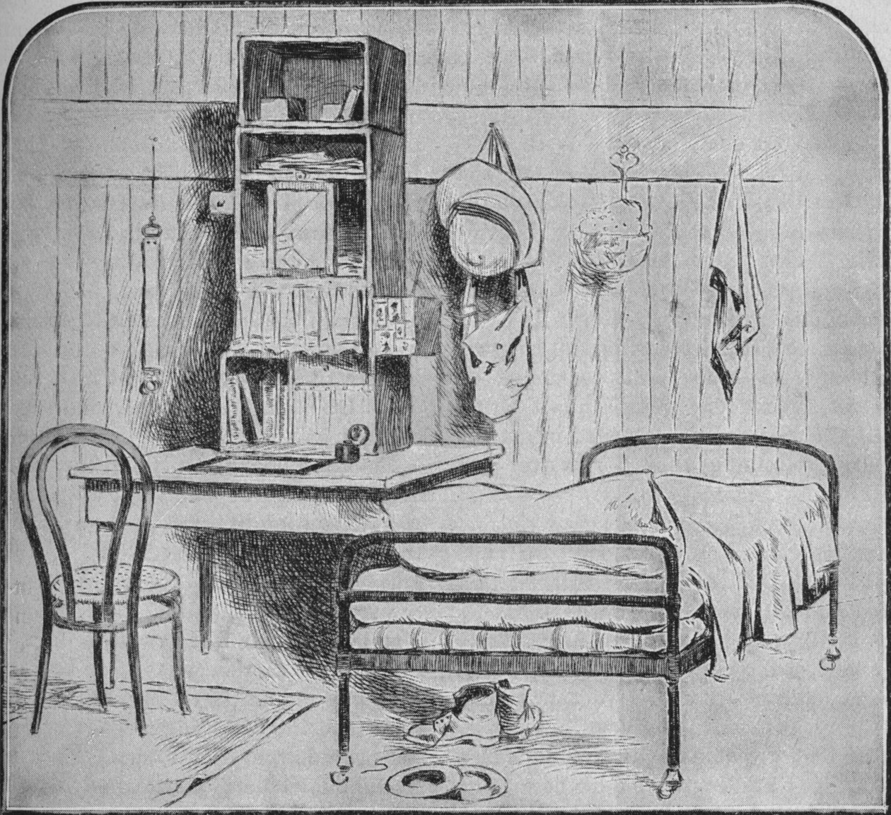 Pokój oficerski w Pretorii, 1902 autorstwa Unbekannt