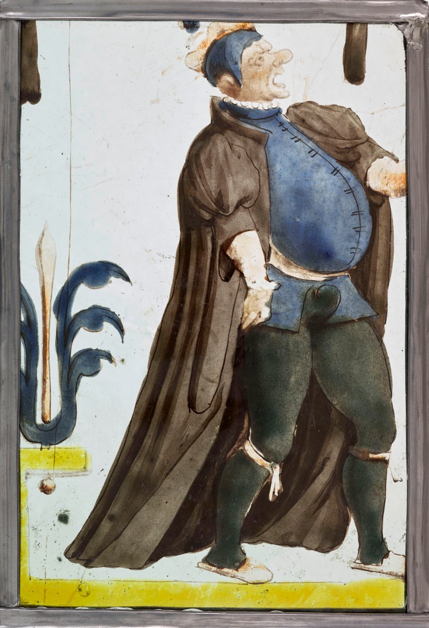 Aktor deklamujący, ca. 1600. autorstwa Unbekannt