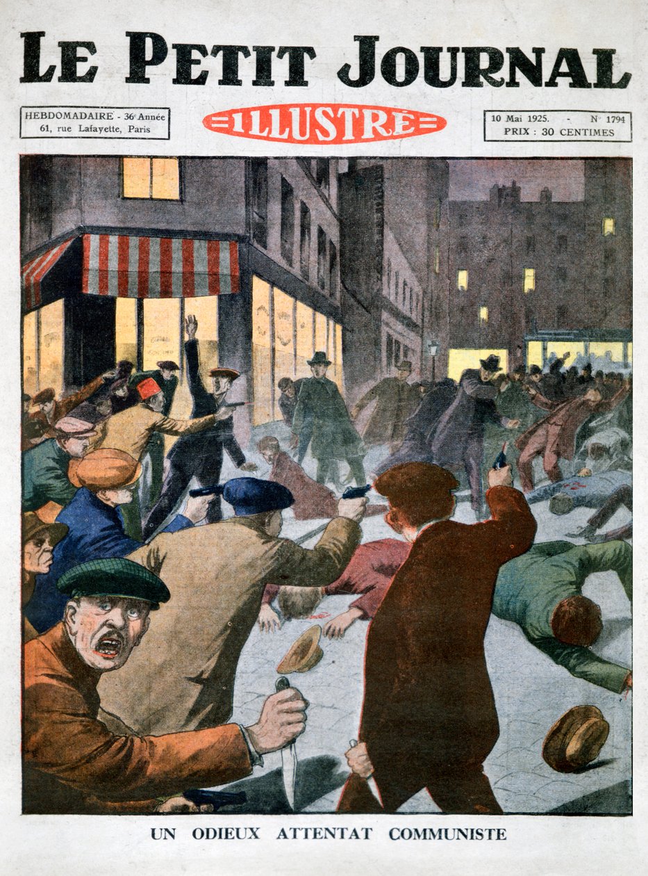 Ohydny atak komunistyczny, 1925 autorstwa Unbekannt