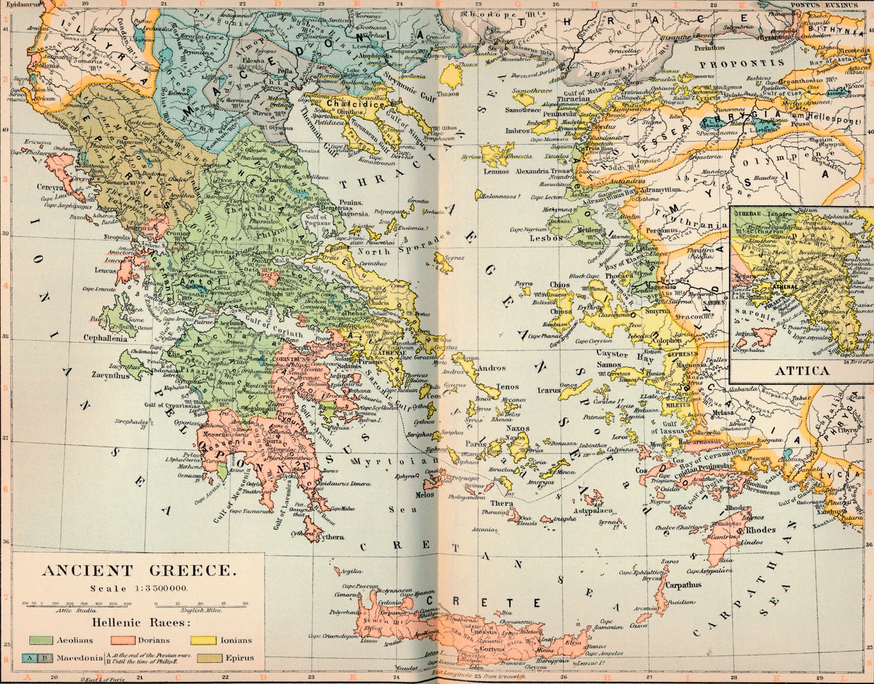 Starożytna Grecja, ok. 1901, 1902 autorstwa Unbekannt