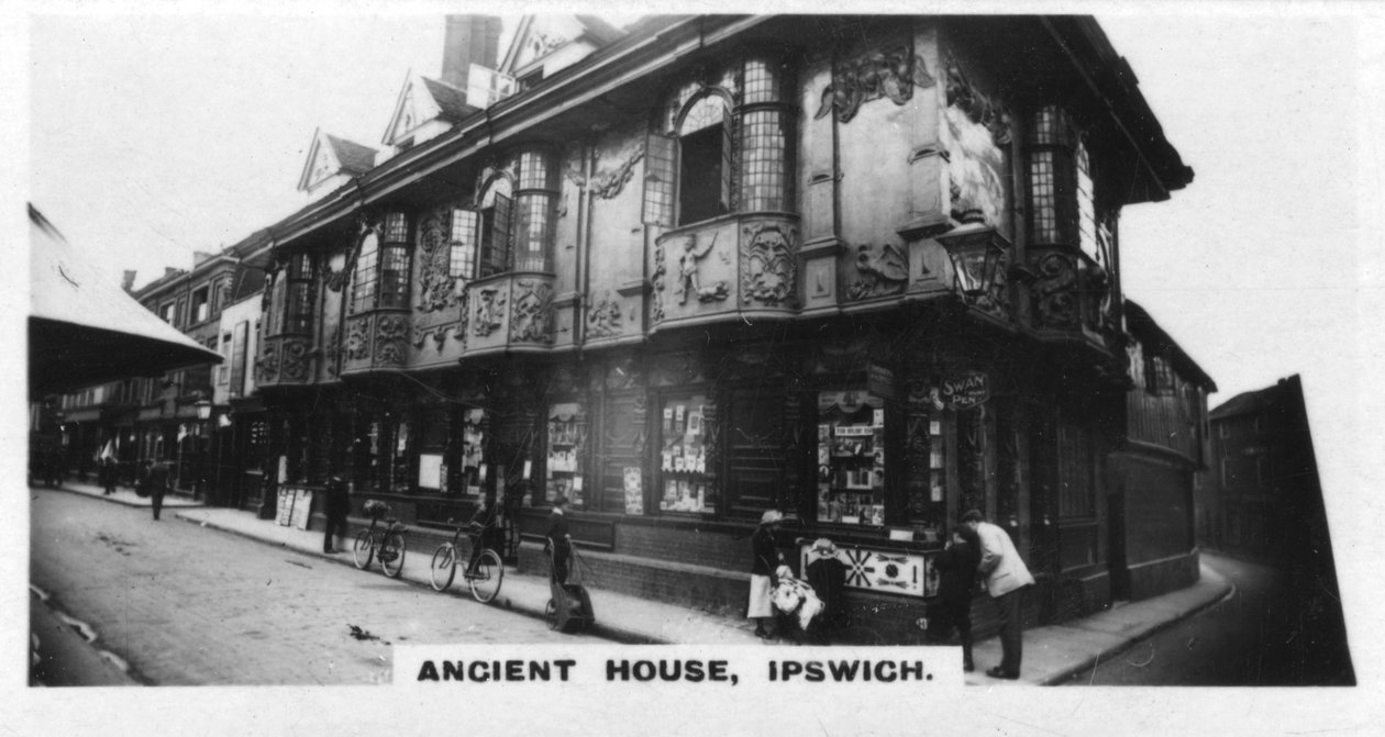 Starożytny dom, Ipswich, Suffolk, ok. 1920 r. autorstwa Unbekannt