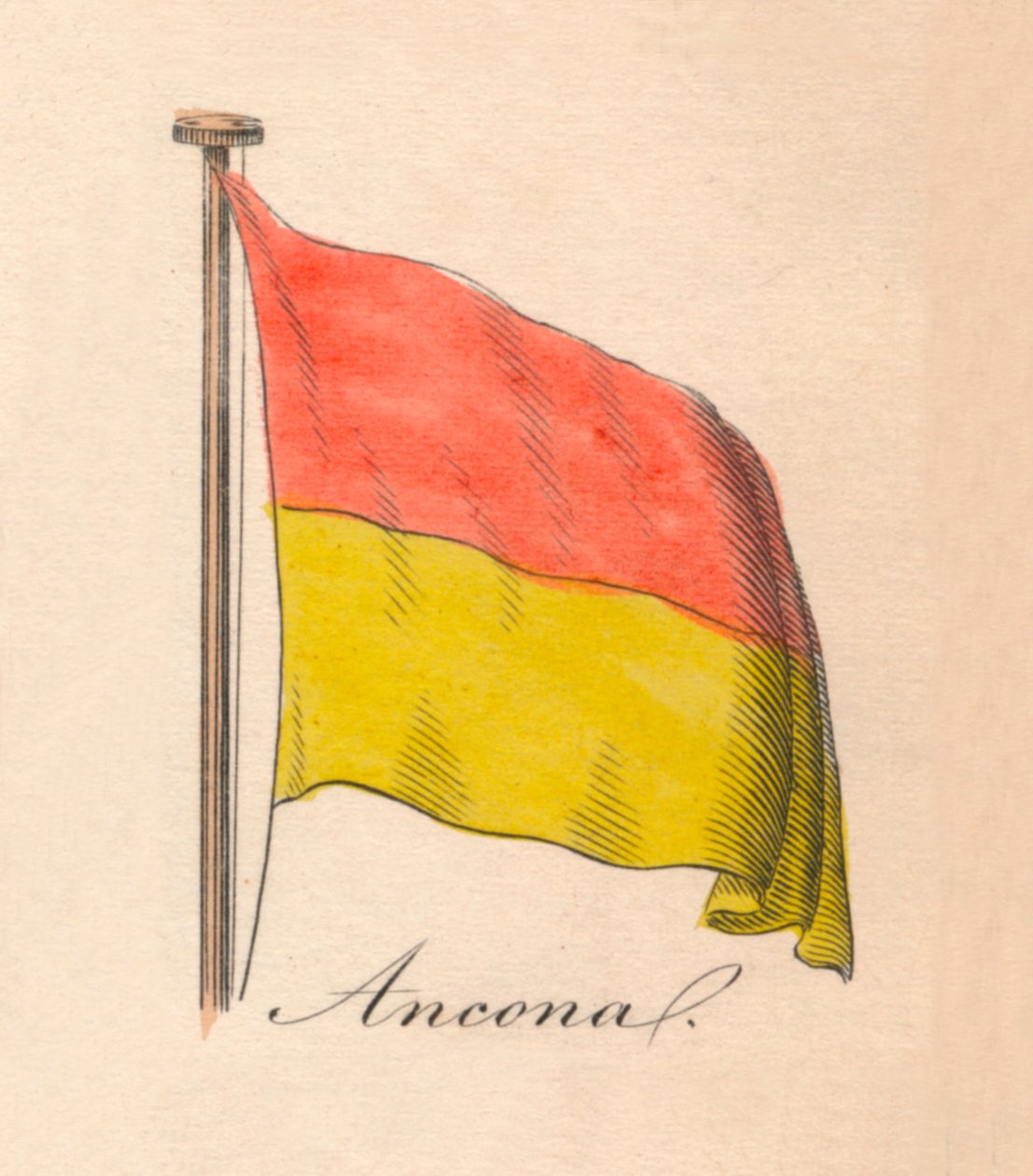 Ankona, 1838 autorstwa Unbekannt