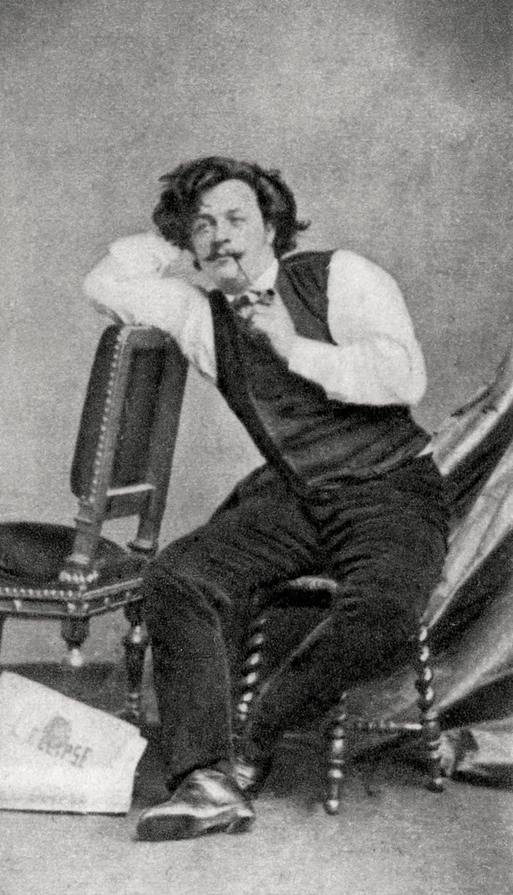 Andre Gill, francuski karykaturzysta, 1868 autorstwa Unbekannt