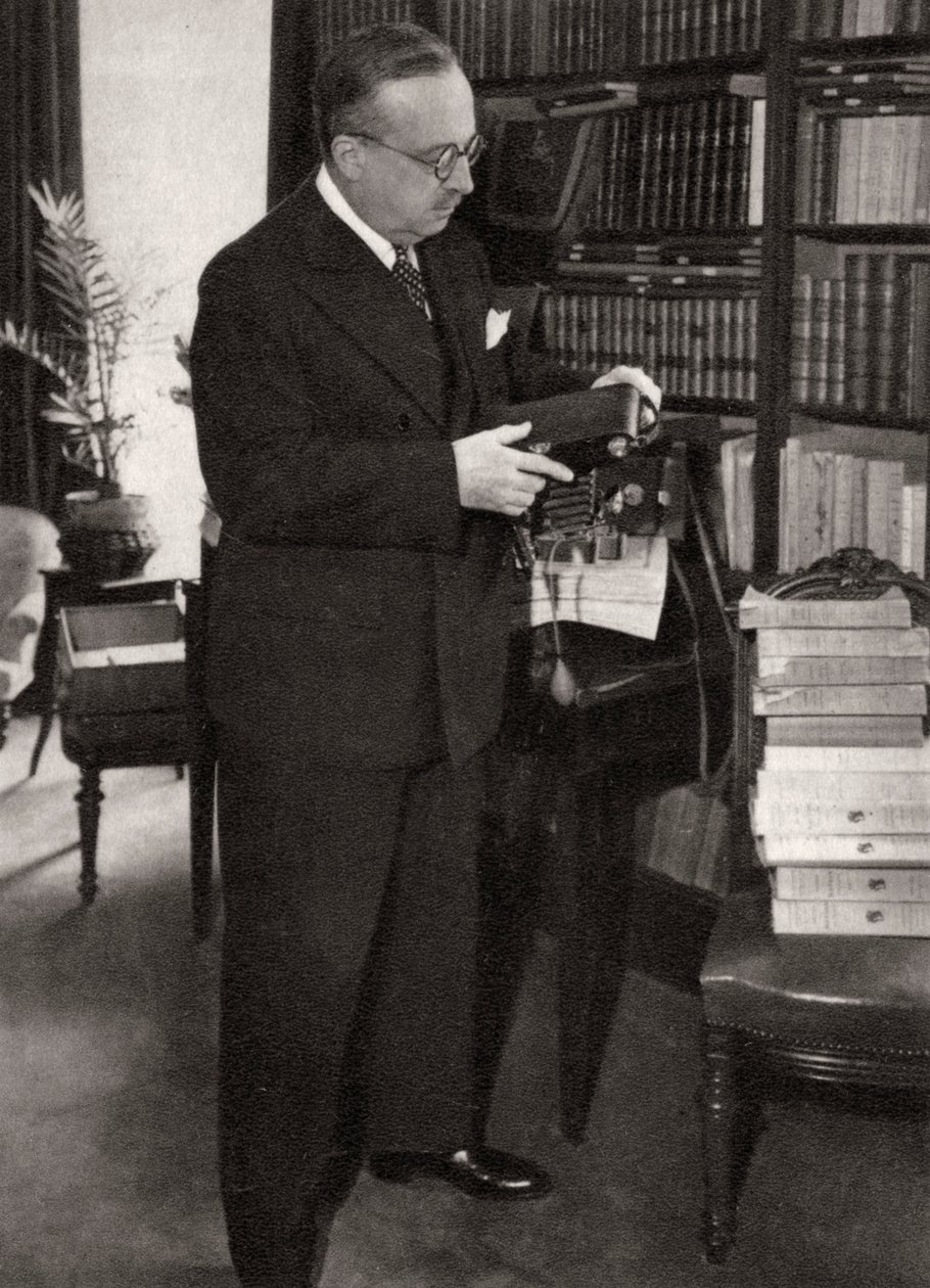 Andre Tardieu, francuski mąż stanu, 1919 autorstwa Unbekannt