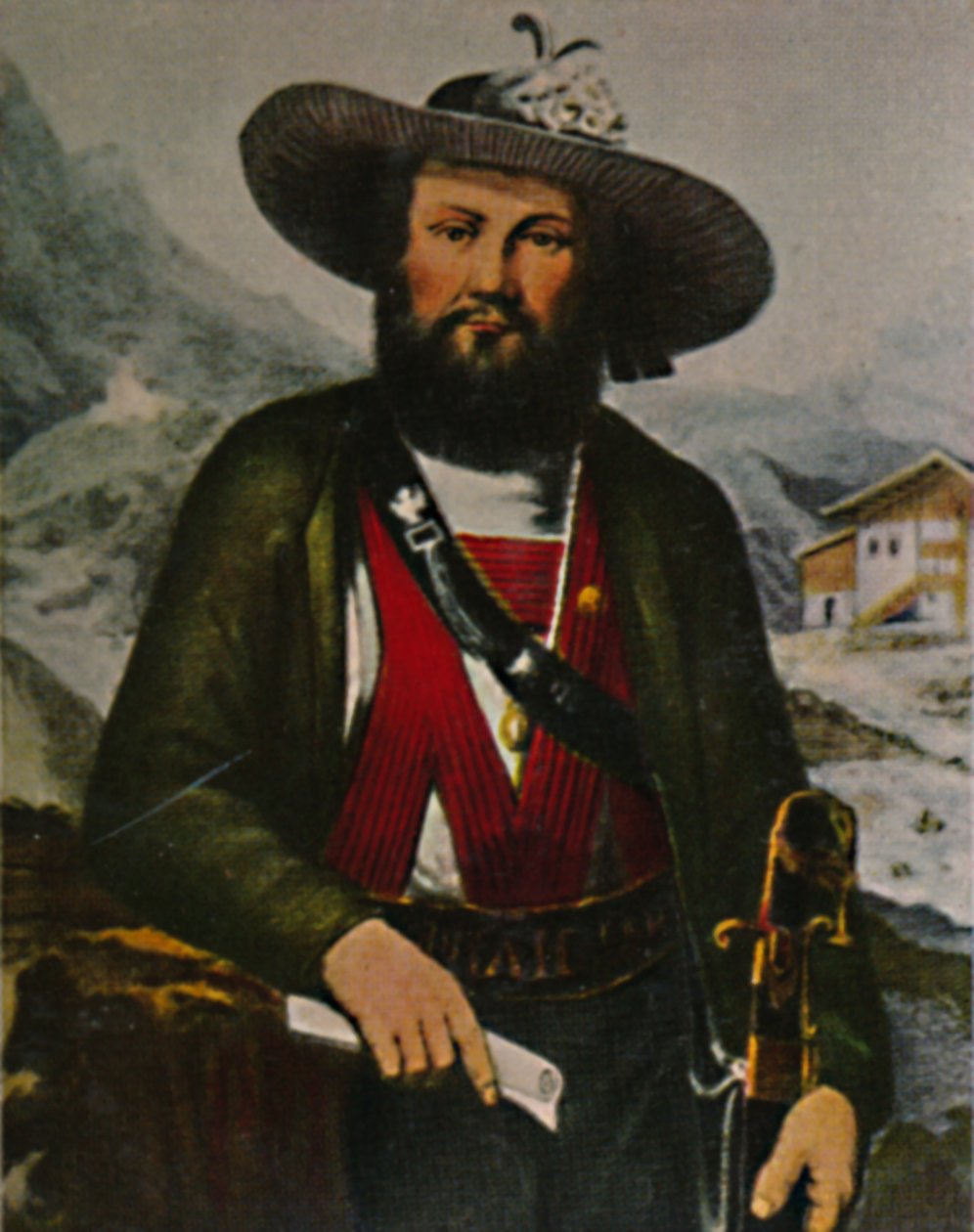 Andreasa Hofera 1767-1810. - Obraz Blassa, 1934. autorstwa Unbekannt