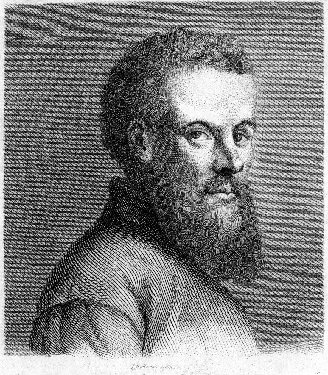 Andreas Vesalius, XVI-wieczny anatom flamandzki, c1789-c1798 autorstwa Unbekannt