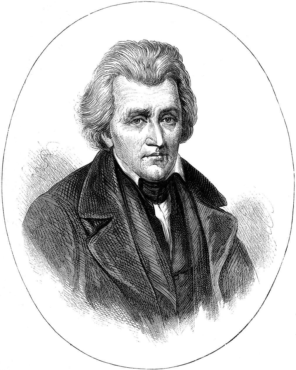 Andrew Jackson, 7. prezydent Stanów Zjednoczonych ok. 1880 r. autorstwa Unbekannt