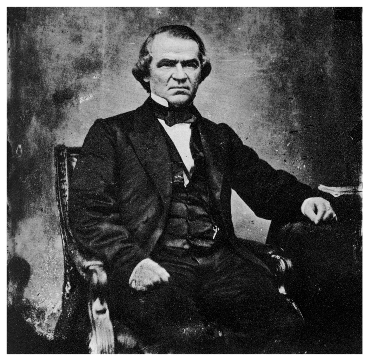 Andrew Johnson, 17 prezydent Stanów Zjednoczonych, lata 1860 1955 autorstwa Unbekannt