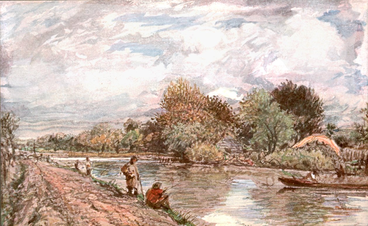 Wędkarze, ok. 1900. autorstwa Unbekannt