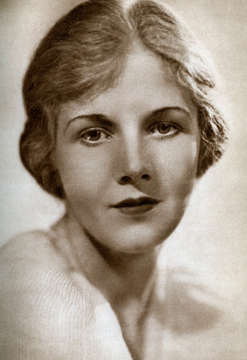 Ann Harding, amerykańska aktorka, 1933 autorstwa Unbekannt