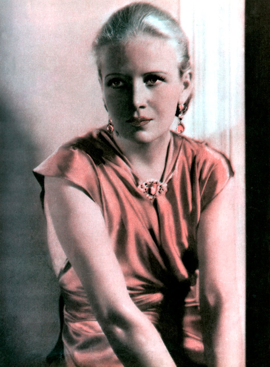 Ann Harding, amerykańska aktorka, 1934-1935 autorstwa Unbekannt
