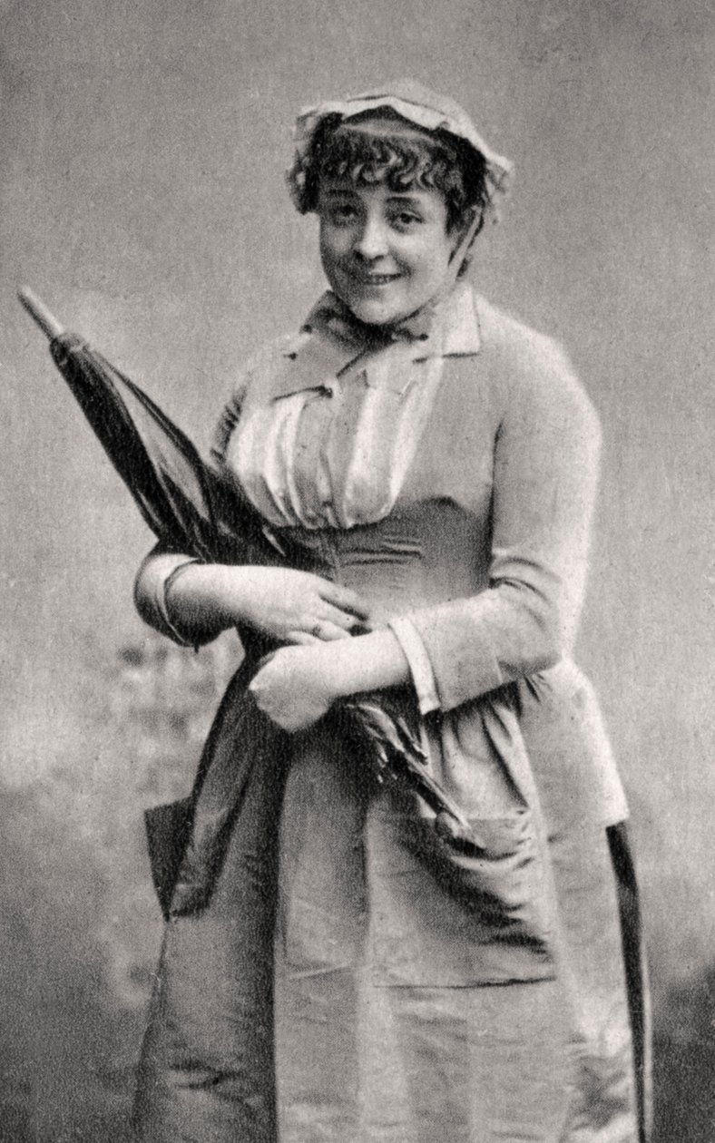 Anna Judic, francuska aktorka komiksowa, 1875 autorstwa Unbekannt