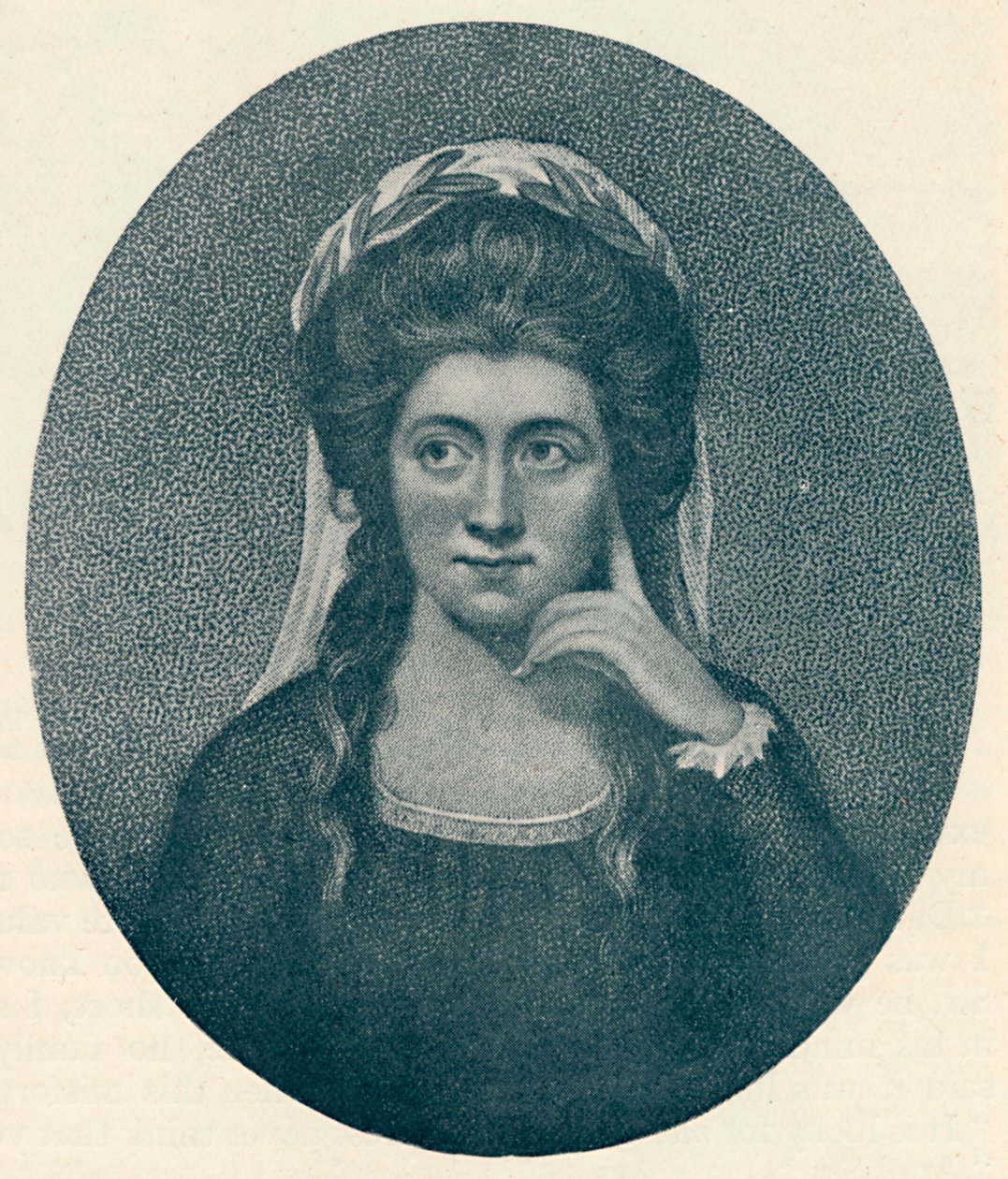 Anna Seward ur. 1747, zm. 1809, 1907 autorstwa Unbekannt