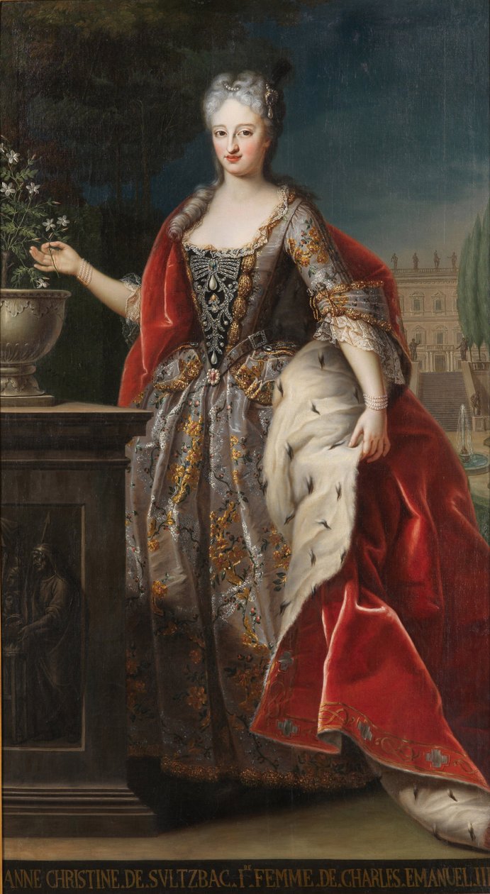 Anna Krystyna z Sulzbach 1704-1723 autorstwa Unbekannt