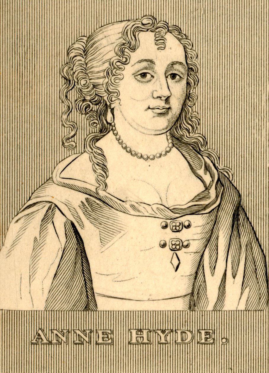 Annę Hyde, 1637-1671, 1830. autorstwa Unbekannt