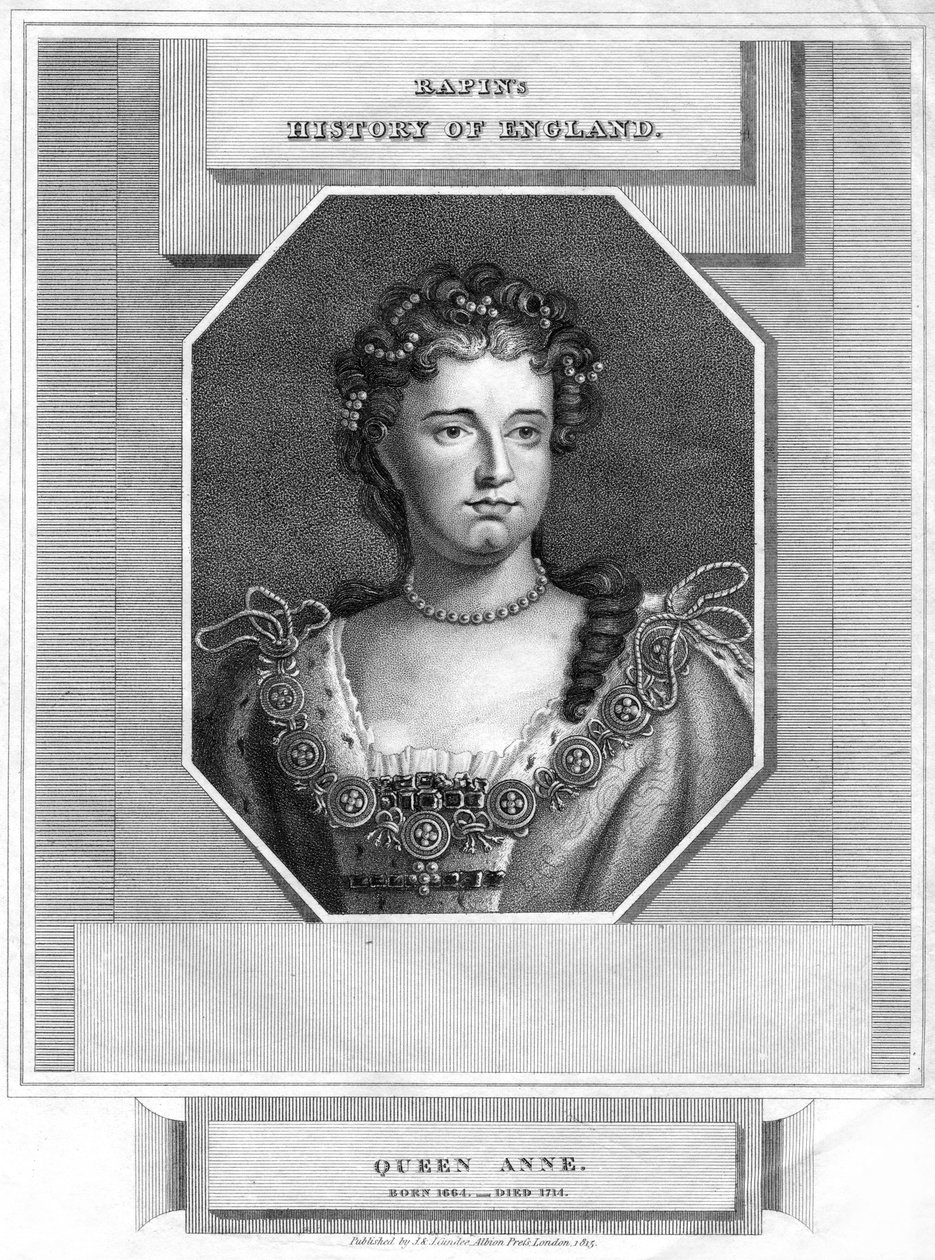 Anna, królowa Wielkiej Brytanii, 1815 autorstwa Unbekannt