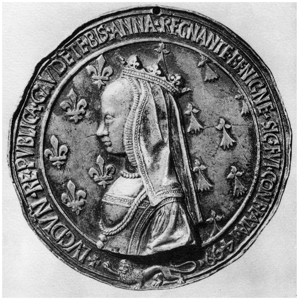 Anna z Bretanii, 1499 1958 autorstwa Unbekannt