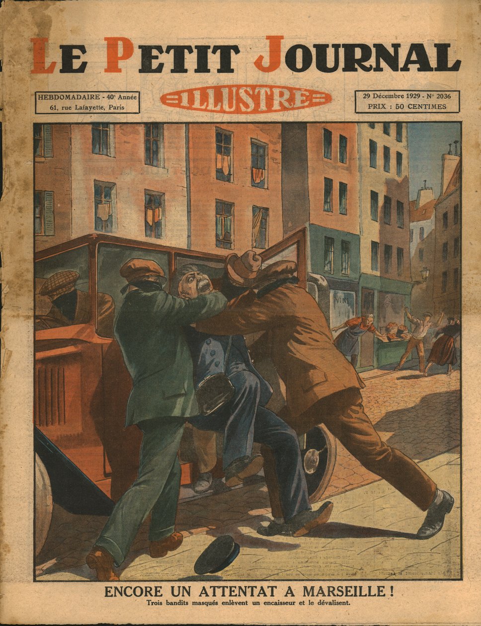Kolejny atak w Marsylii!, 1929. autorstwa Unbekannt