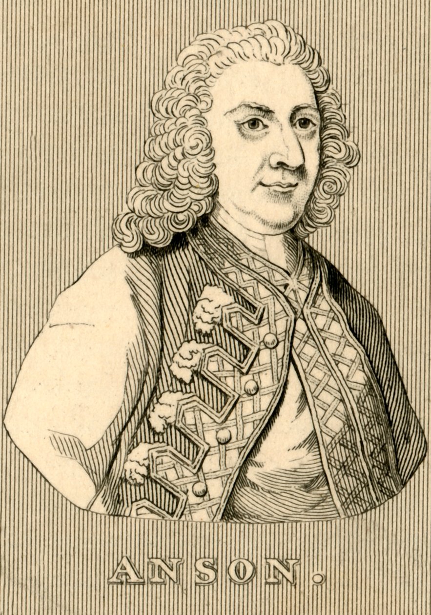 Anson, 1697-1762, 1830. autorstwa Unbekannt