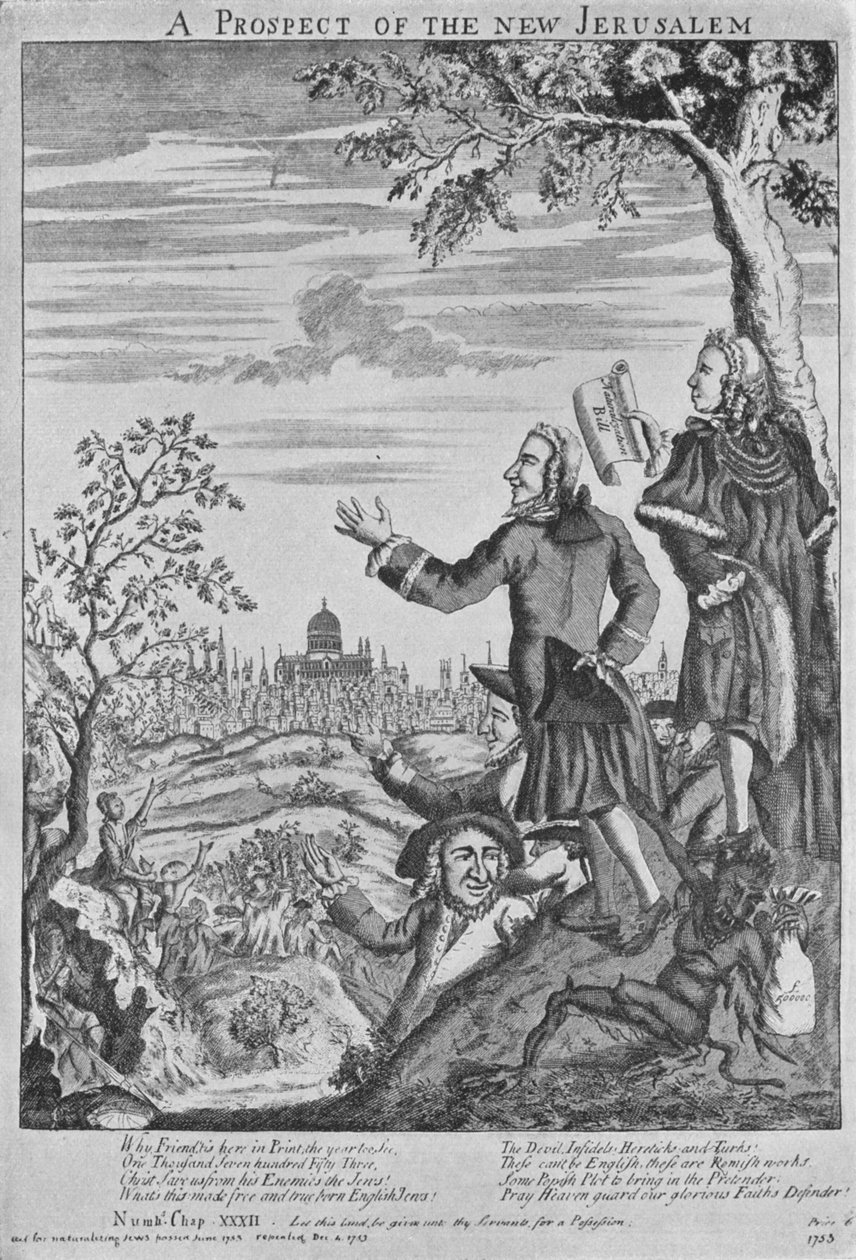 Antysemityzm w latach 1753, 1735, 1904 autorstwa Unbekannt