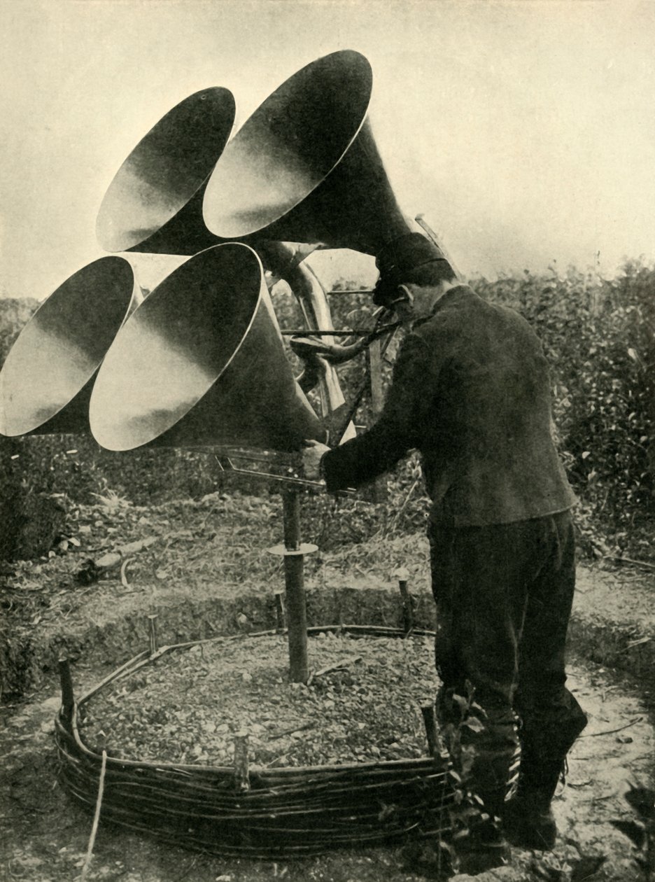 Urządzenie przeciwlotnicze, I wojna światowa, 1914-1918, c1920. autorstwa Unbekannt