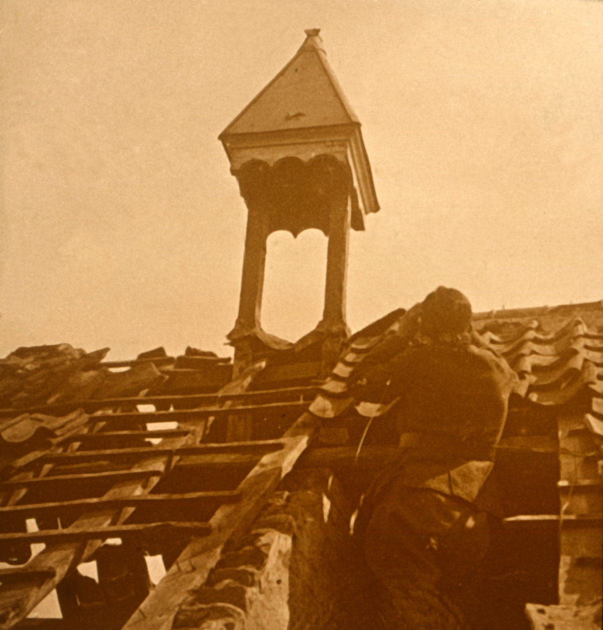 Strzelanie przeciwlotnicze, linia frontu, c1914-c1918 autorstwa Unbekannt