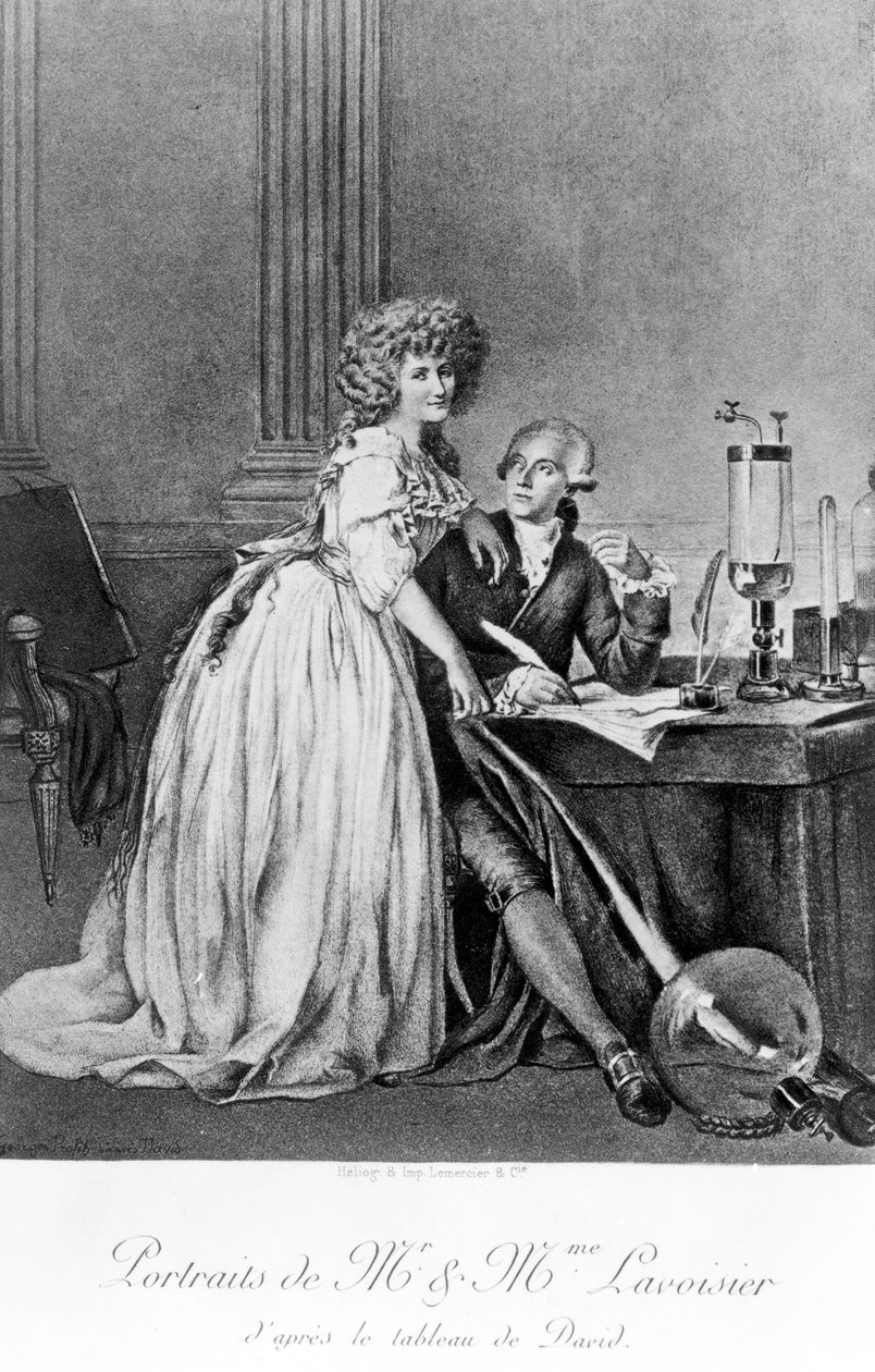 Antoine Lavoisier, francuski chemik autorstwa Unbekannt