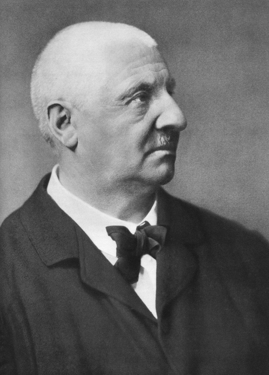 Anton Bruckner 1824-1896, austriacki kompozytor znany z symfonii, mszy i motetów autorstwa Unbekannt