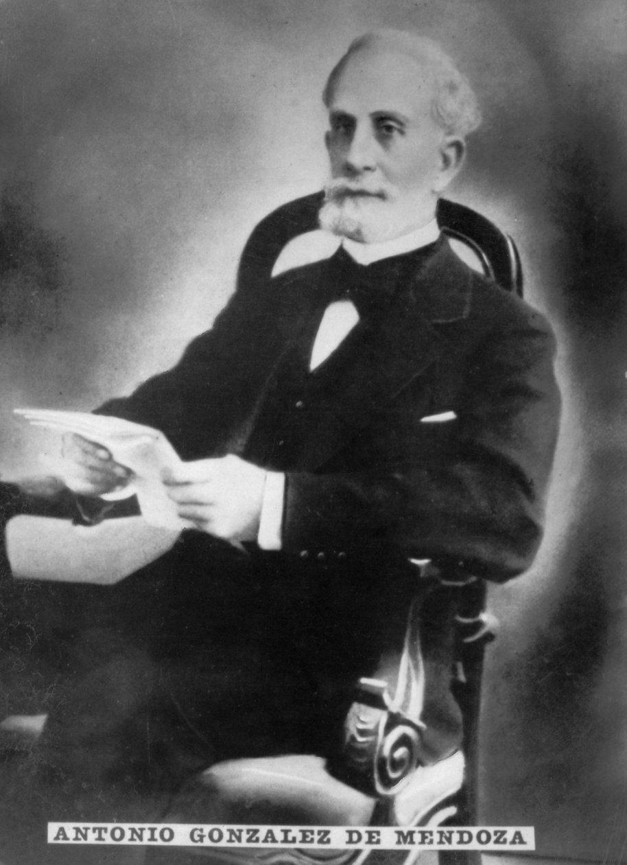 Antonio González de Mendoza, 1828-1906, lata 20. autorstwa Unbekannt